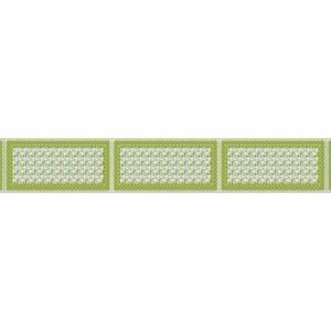 ATTRACTSO - Flower Wall Border Peel & Stick 10 Feet x 4 Inch | Waterproof Vinyl Sticker Roll for Diwali Decoration, Tiles, Kitchen, Door Entrance, Floor Decoration(Design-3)