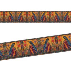 ATTRACTSO - Traditional Village Girls Theme Wall Border Peel & Sticker 10 feet x 6 inch l for Home, Office, Kitchen Decor Self Adhesive Vinyl Matte Finish with Laminated Decal roll (Design-2)